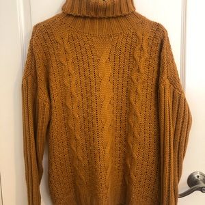 COPY - ROOLEE Mustard Yellow Sweater (SMALL)
